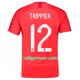 Billige Fotballdrakter England Trippier 12 VM 2018 Bortedraktsett